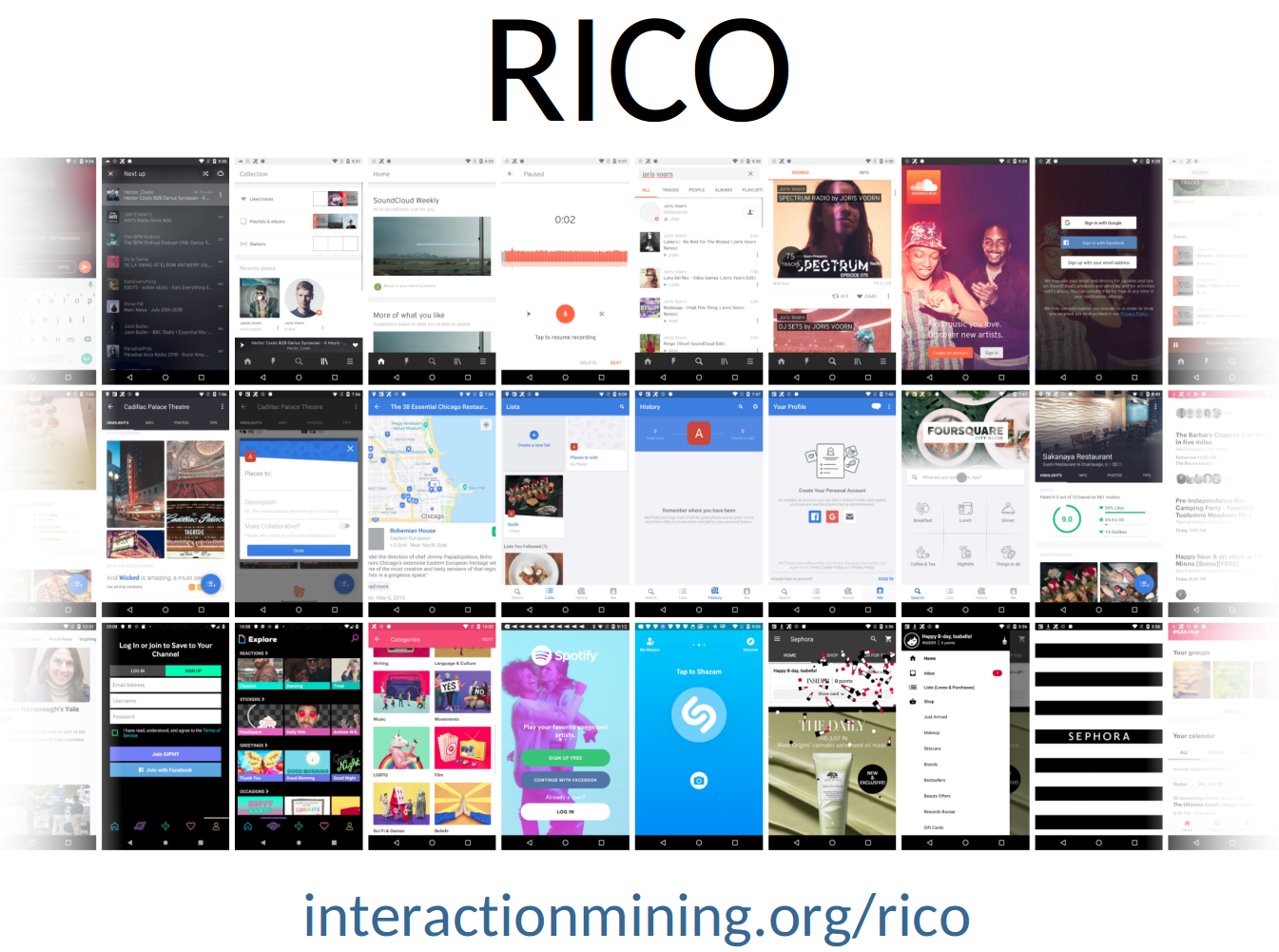 World's Largest Repository of Mobile App Designs